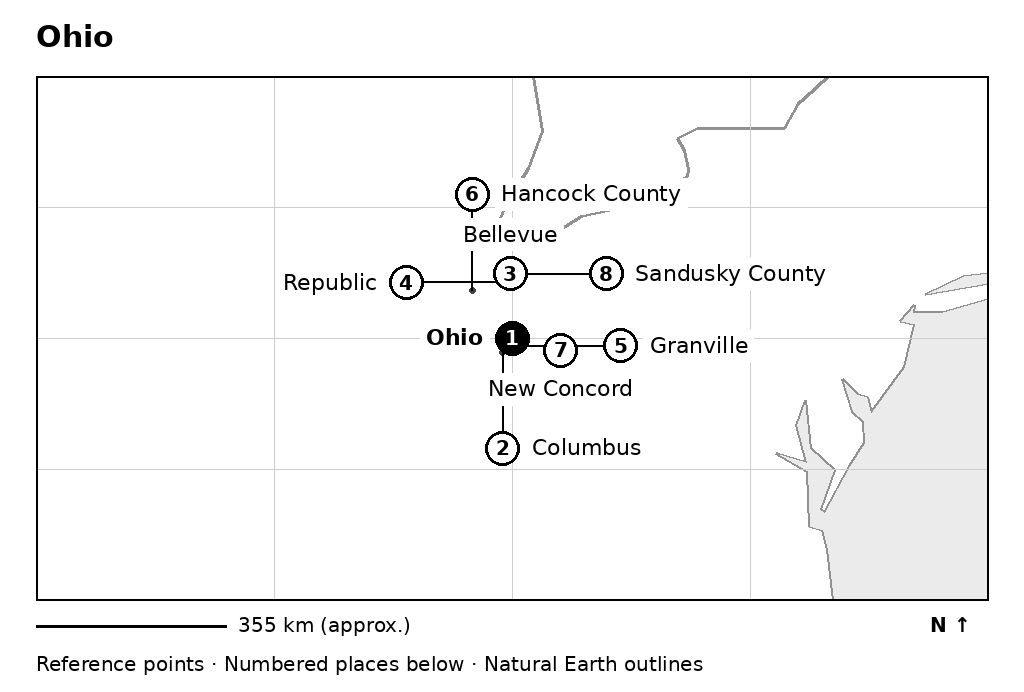 Closer orientation map for Ohio