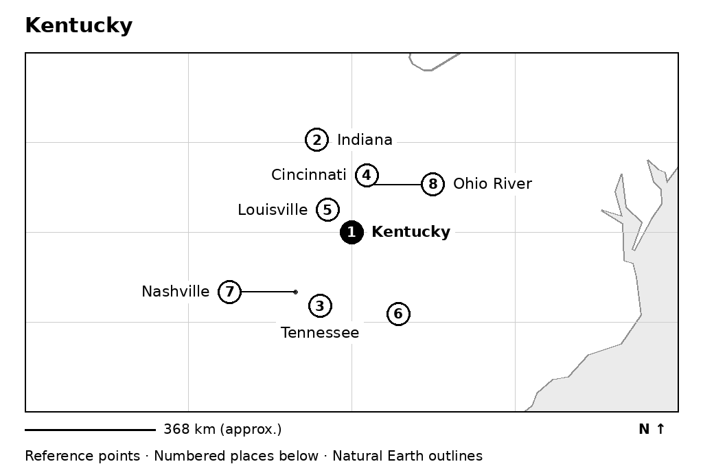 Closer orientation map for Kentucky