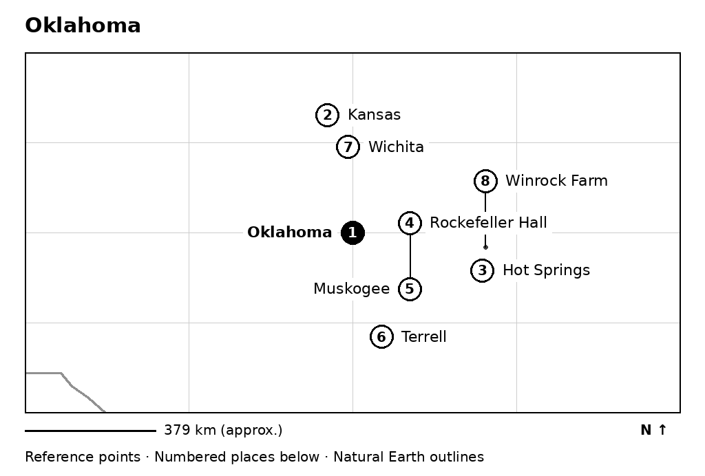 Closer orientation map for Oklahoma