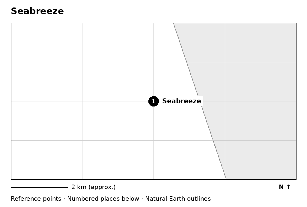 Closer orientation map for Seabreeze