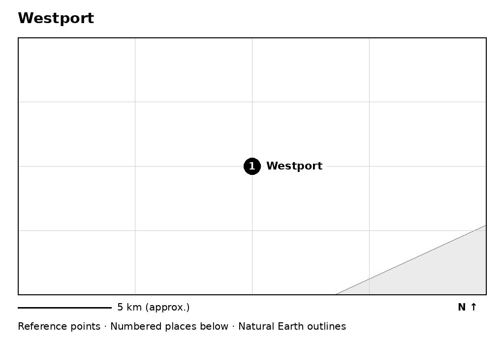 Closer orientation map for Westport