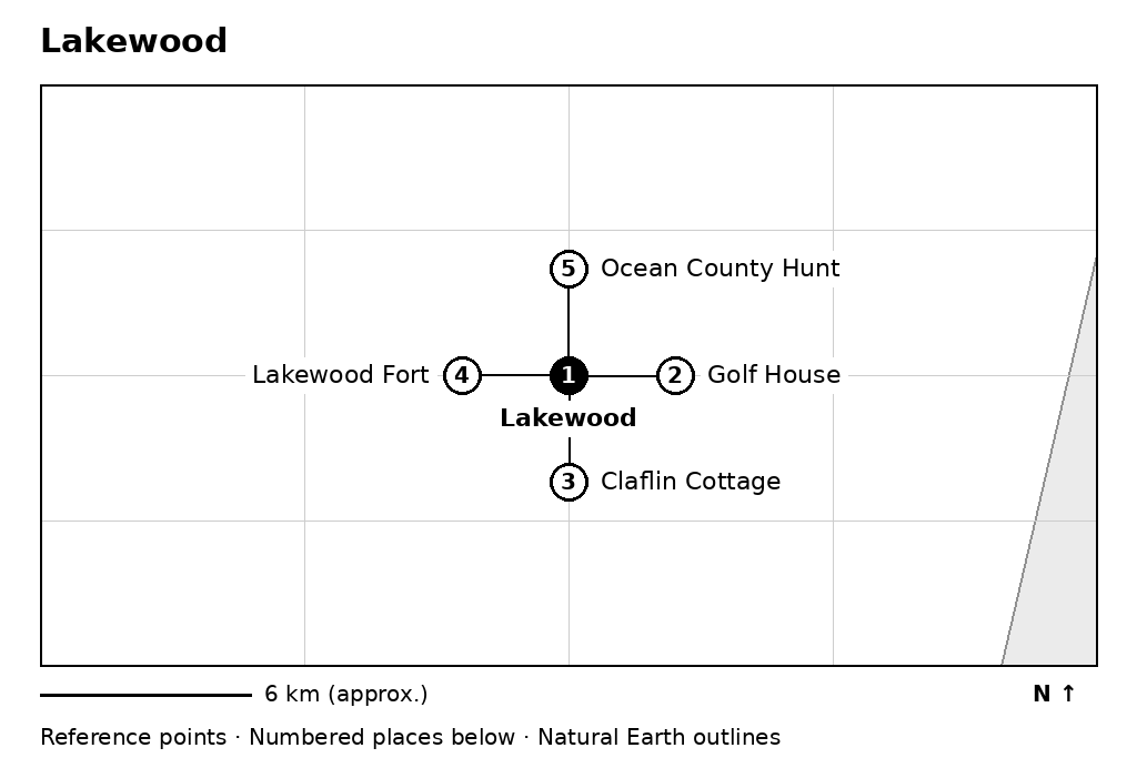 Closer orientation map for Lakewood