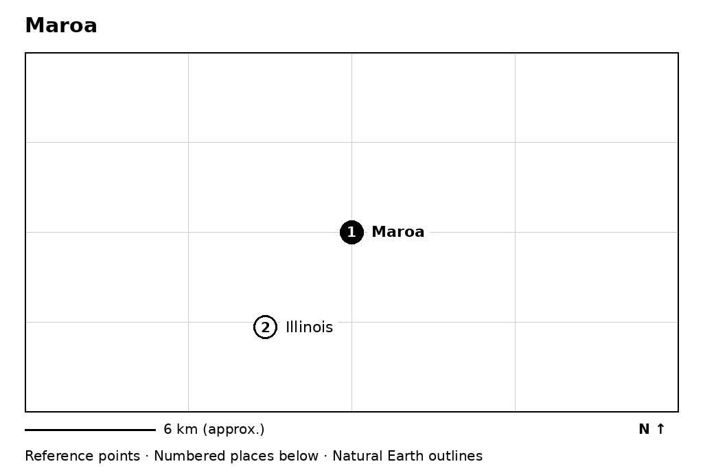 Closer orientation map for Maroa