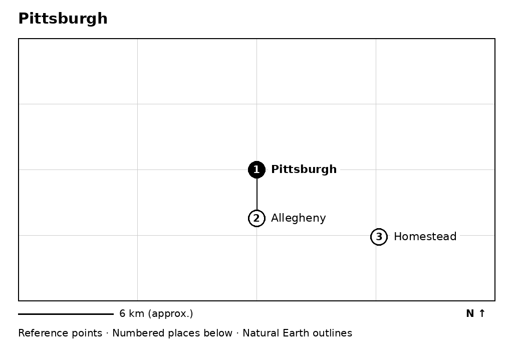 Closer orientation map for Pittsburgh
