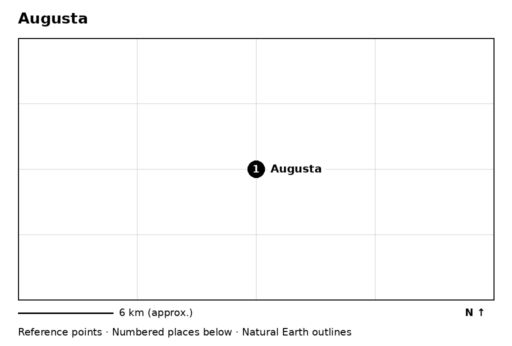 Closer orientation map for Augusta