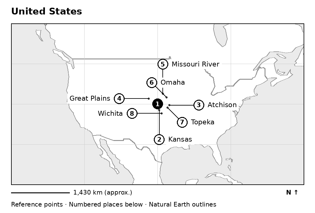 Closer orientation map for United States
