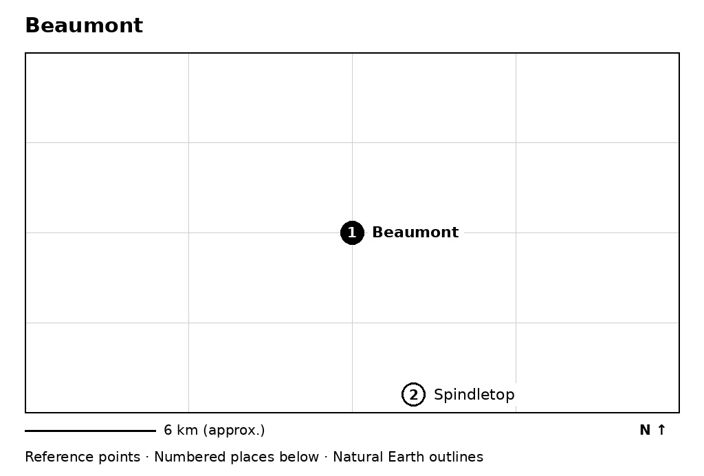 Closer orientation map for Beaumont