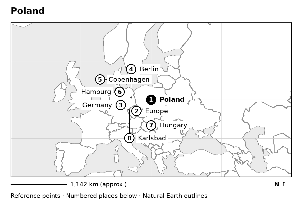 Closer orientation map for Poland
