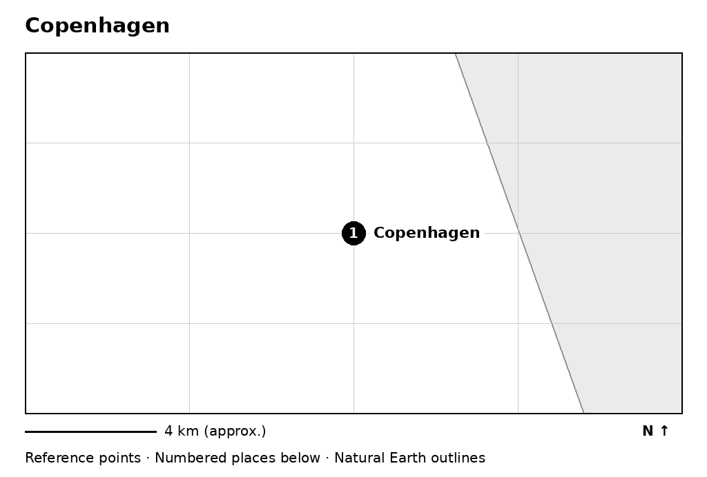 Closer orientation map for Copenhagen