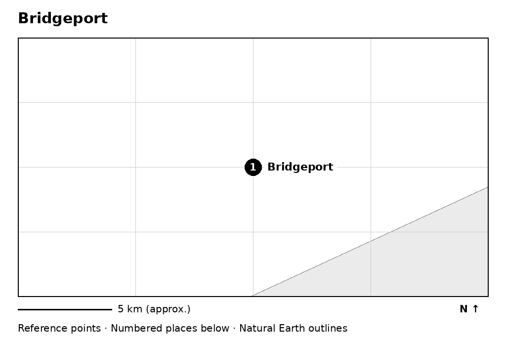 Closer orientation map for Bridgeport