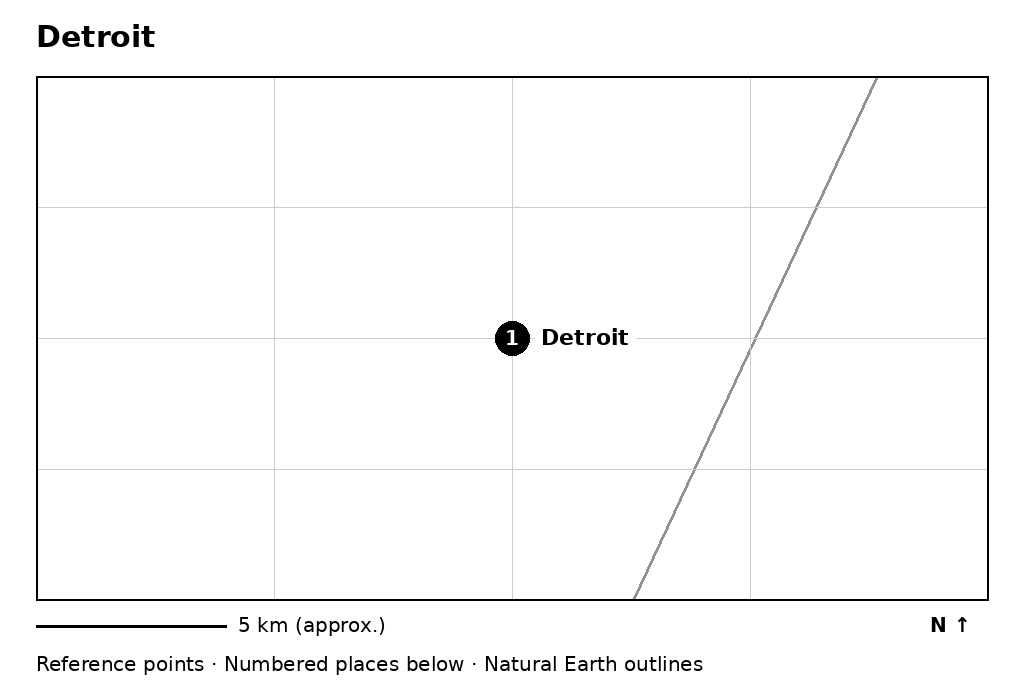 Closer orientation map for Detroit